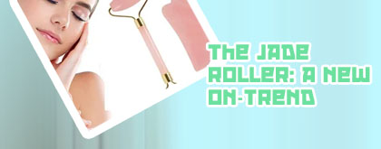 Beauty jade roller massager