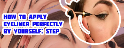 Best way to apply liquid eyeliner
