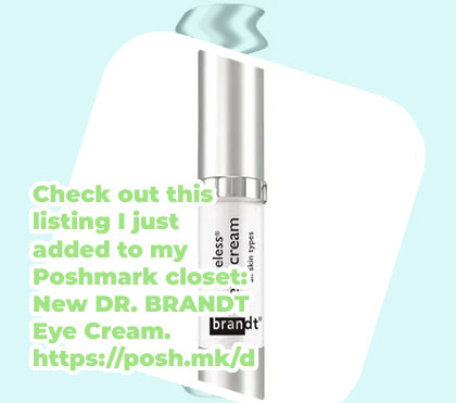 Dr brandt eye cream