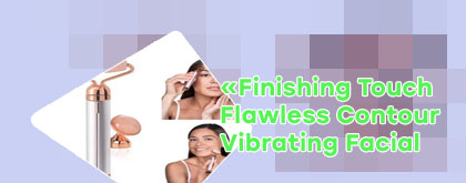 Finishing touch flawless contour facial roller & massager