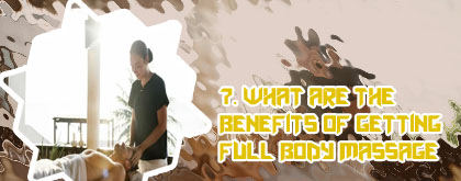 Full body massage by female therapist near me