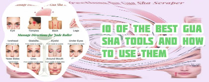 Gua sha eye massage