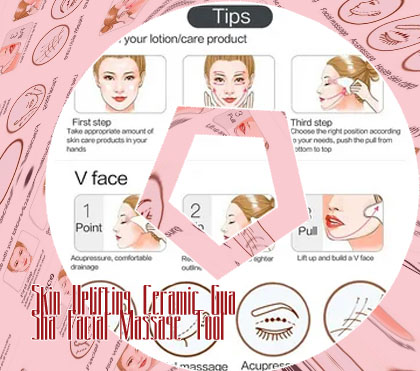 Gua sha face massage