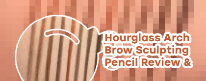 Hourglass brow pencil