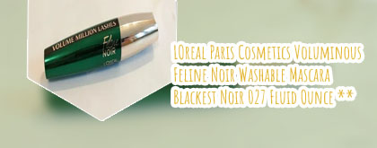 Loreal voluminous feline noir
