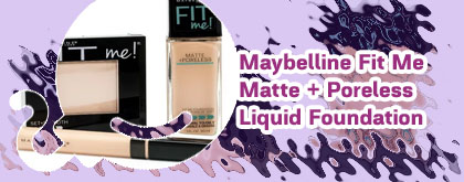 Maybelline fit me matte poreless