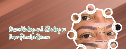 Microblading and shading