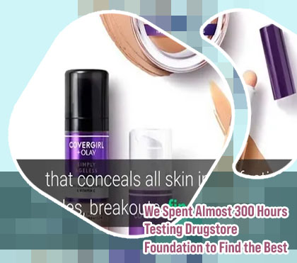 Non comedogenic drugstore foundation