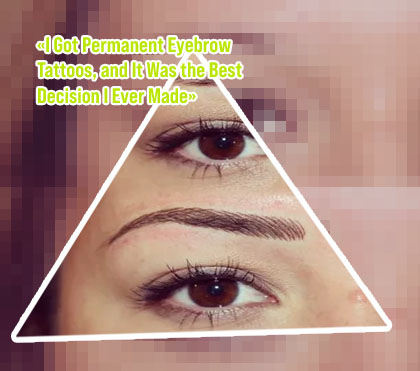 Permanent eyebrows near me
