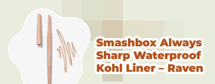 Smashbox always sharp waterproof kohl liner bare