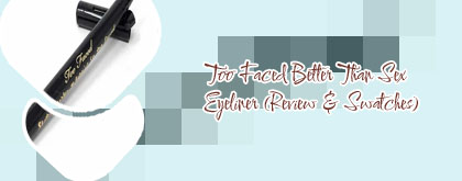 Two faced eyeliner